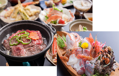 夏の磯会席コース 料理イメージ